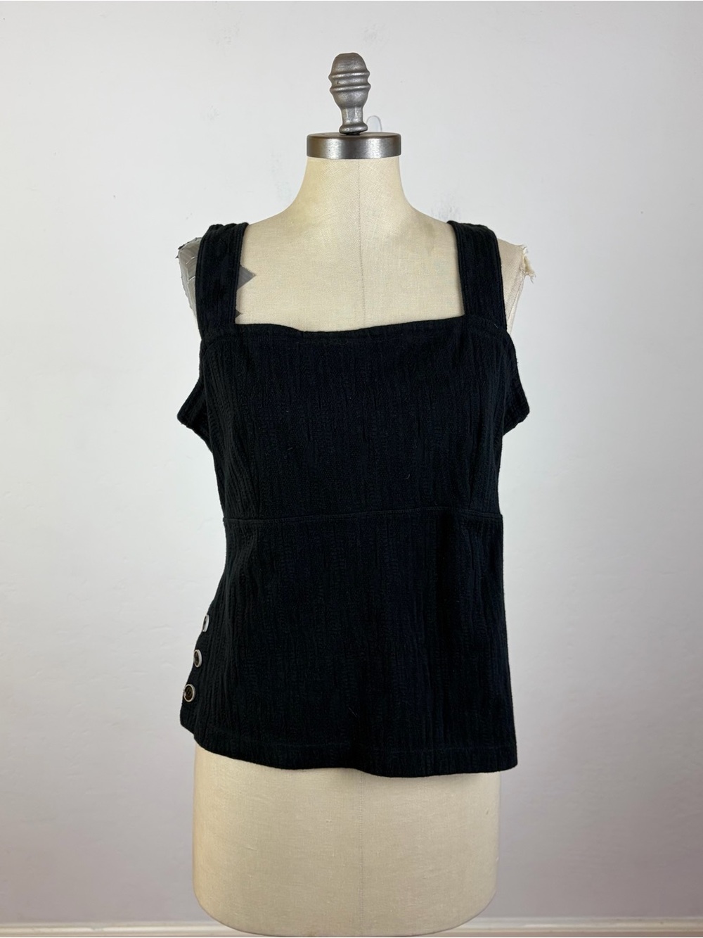 Anthropologie Maeve Callie Button-Side Tank